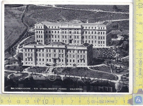 Cartolina - Postcard - Salsomaggiore - Stabilimento Porro Valentini - …
