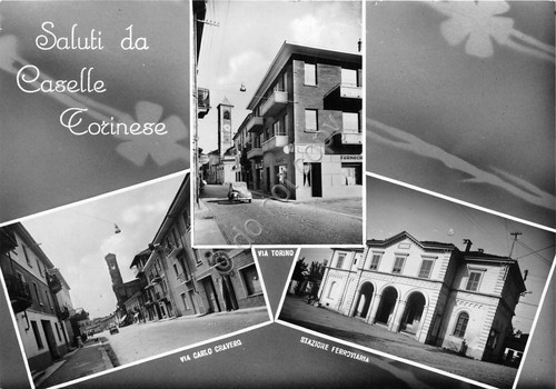 Cartolina - Postcard - Saluti da - Caselle Torinese - …