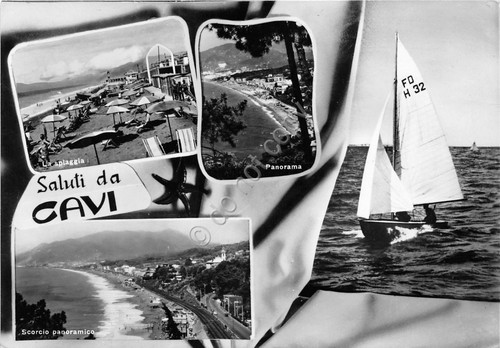 Cartolina - Postcard - Saluti da - Cavi - Vedutine …