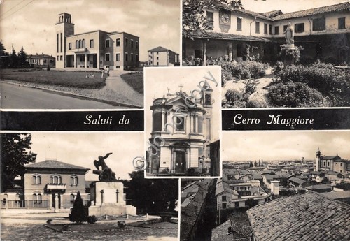 Cartolina - Postcard - Saluti da - Cerro Maggiore - …