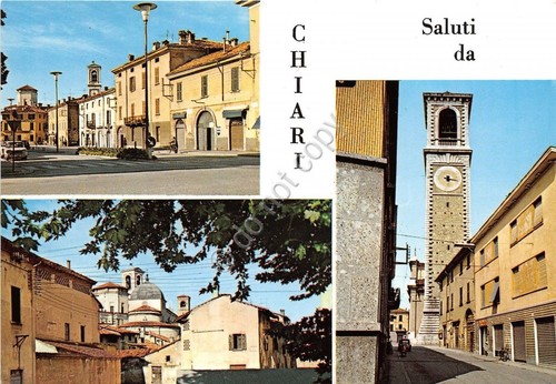 Cartolina - Postcard - Saluti da - Chiari - Vedutine …