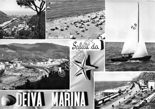 Cartolina - Postcard - Saluti da - Deiva Marina - …