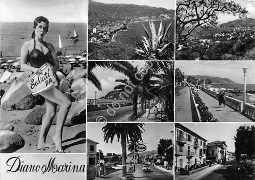 Cartolina - Postcard - Saluti da - Diano Marina - …