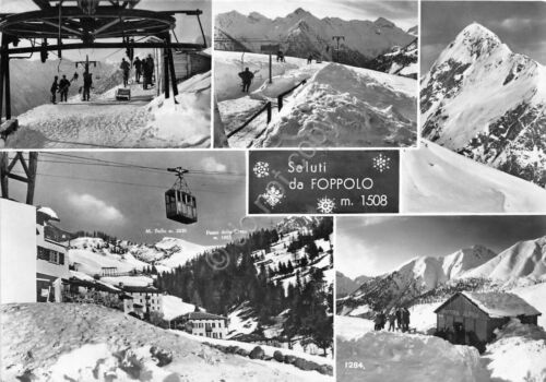 Cartolina - Postcard - Saluti da - Foppolo - vedutine …