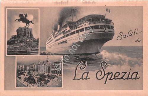 Cartolina - Postcard - Saluti da - La Spezia - …