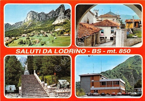 Cartolina - Postcard - Saluti da - Londrino - Vedutine …