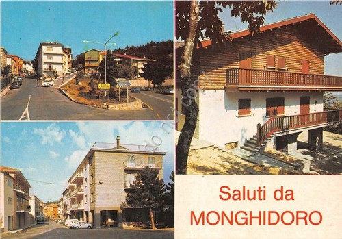Cartolina - Postcard - Saluti da - Monghidoro - vedutine …