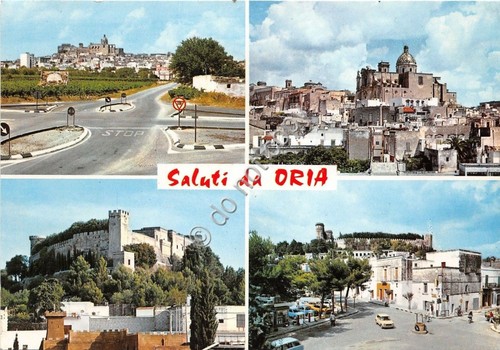 Cartolina - Postcard - Saluti da - Oria - Vedutine …