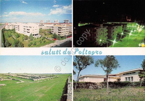 Cartolina - Postcard - Saluti da - Policoro - Vedutine …