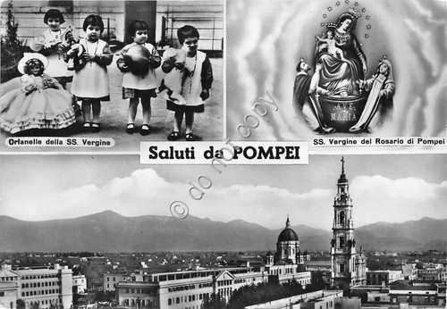 Cartolina - Postcard - Saluti da - Pompei - Multivisione …