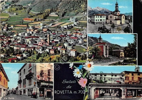 Cartolina - Postcard - Saluti da - Rovetta - Vedutine …