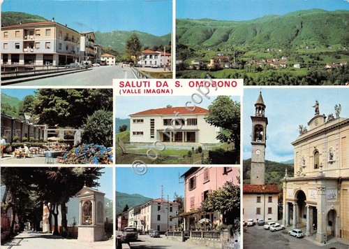 Cartolina - Postcard - Saluti da - S. Omobono - …