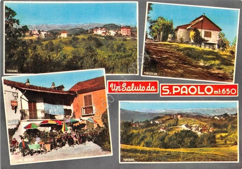 Cartolina - Postcard - Saluti da - S. Paolo - …