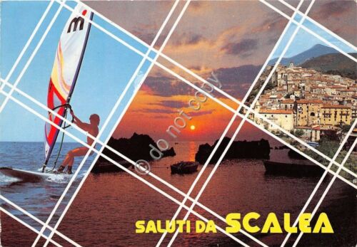 Cartolina - Postcard - Saluti da - Scalea - Vedutine …