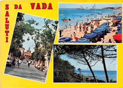Cartolina - Postcard - Saluti da - Vada - vedutine …