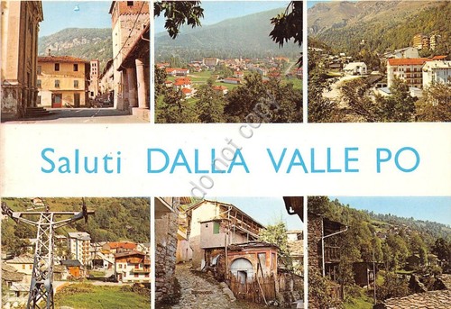 Cartolina - Postcard - Saluti da - Valle del Po …