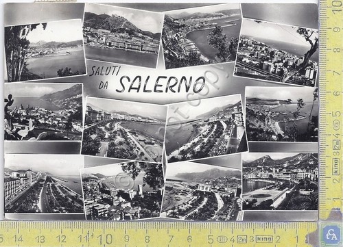 Cartolina - Postcard - Saluti da Salerno - Multivisione