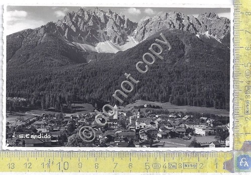 Cartolina - Postcard - San Candido - Panorama - anni …