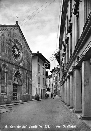 Cartolina - Postcard - San Daniele del Friuli - Via …