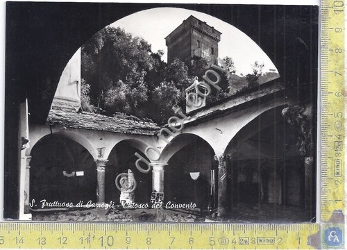 Cartolina - Postcard - San Fruttuoso - Chiosco del Convento …