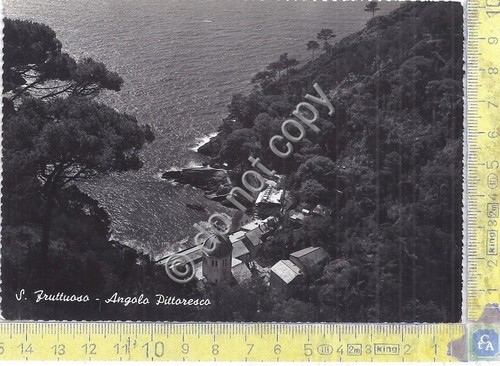 Cartolina - Postcard - San Fruttuoso - Panorama - angolo …