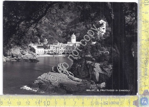 Cartolina - Postcard - San Fruttuoso di Camogli - 1956