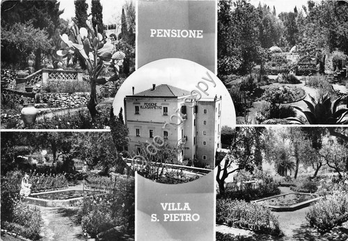 Cartolina - Postcard - San Giovanni Rotondo - Albergo Villa …