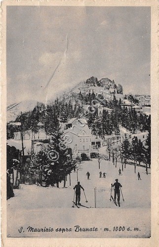 Cartolina - Postcard - San Maurizio - Sopra Brunate - …