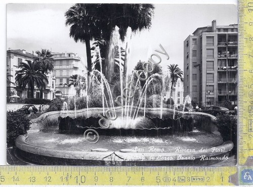 Cartolina - Postcard - San Remo - Fontana - Corso …