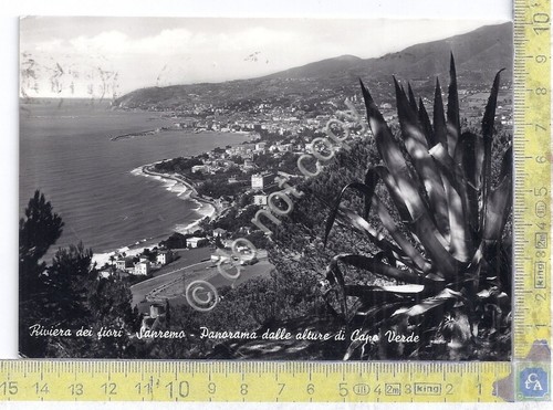 Cartolina - Postcard - San Remo - Panorama da Capo …