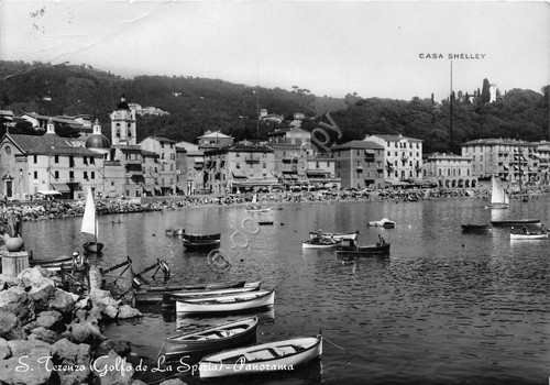 Cartolina - Postcard - San Terenzo - panorama - casa …