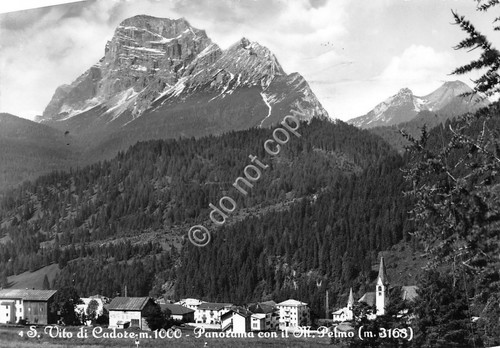 Cartolina - Postcard - San Vito di Cadore - Panorama …
