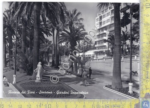 Cartolina - Postcard - Sanremo - Giardini Imperatrice - anni …
