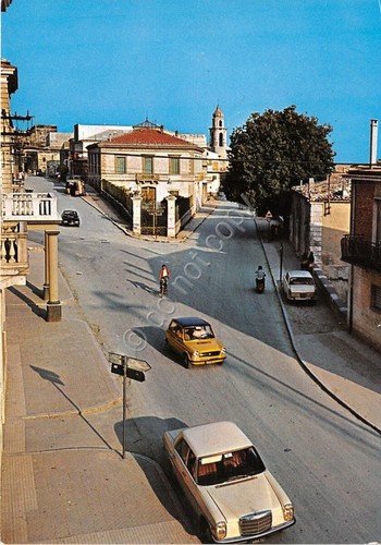 Cartolina - Postcard - Santa Croce di Magliano - Via …