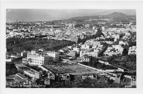 Cartolina - Postcard - Santa Cruz de Tenerife - panorama …