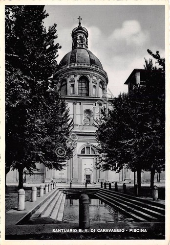 Cartolina - Postcard - Santuario - B. V. di Caravaggio …