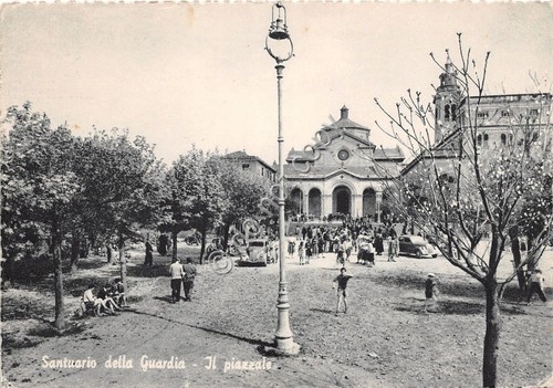 Cartolina - Postcard - Santuario della Guardia - animata - …
