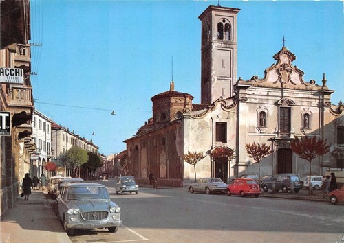 Cartolina - Postcard - Saronno - Corso Italia - Auto …
