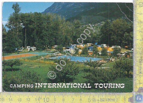 Cartolina - Postcard - Sarre - Camping international Touring - …