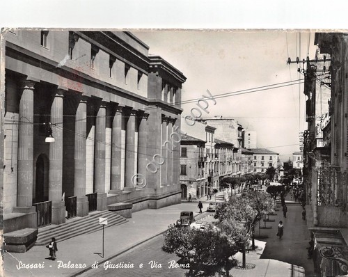 Cartolina - Postcard - Sassari - Palazzo di Giustizia - …
