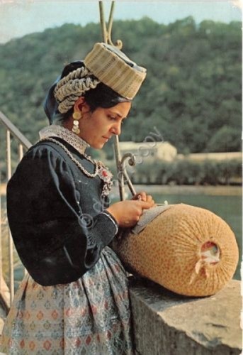 Cartolina - Postcard - Scanno - Costumi Abruzzo - NVG …