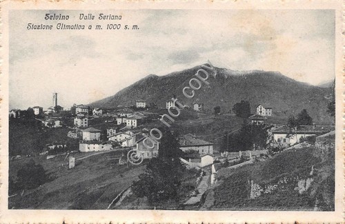 Cartolina - Postcard - Selvino - Panorama - 1920