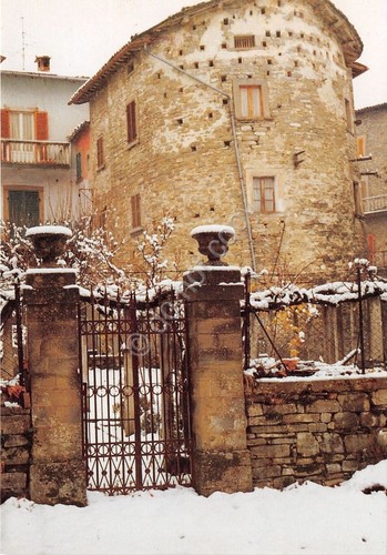 Cartolina - Postcard - Sestino - particolare di abitazione - …