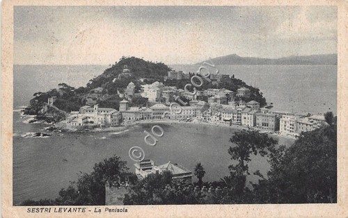 Cartolina - Postcard - Sestri Levante - la Penisola - …