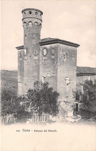 Cartolina - Postcard - Siena - Palazzo dei Diavoli - …
