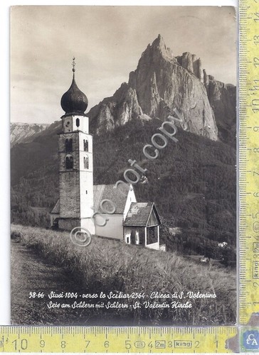 Cartolina - Postcard - Siusi - Chiesa S. Valentino - …