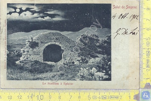Cartolina - Postcard - Smyrne - Le Stadium a Ephese …