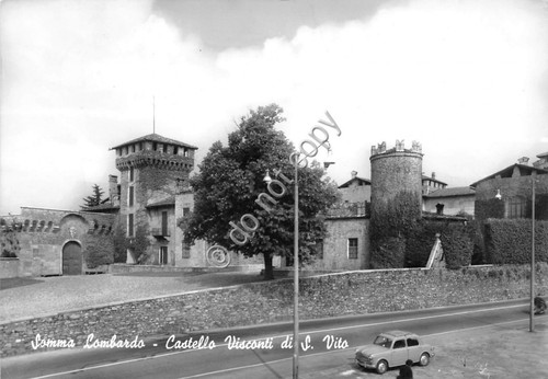 Cartolina - Postcard - Somma Lombardo Castello Visconti di S. …