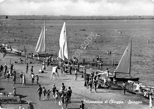 Cartolina - Postcard - Sottomarina - Chioggia - Spiaggia - …