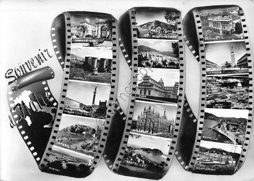 Cartolina - Postcard - Souvenir d'Italia - Vedutine - 1960